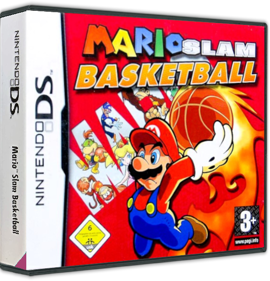 Mario Hoops 3 on 3 - Box - 3D (Europe) - 575x598