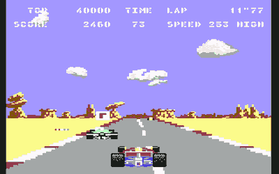Pole Position II - Screenshot - Gameplay (North America) - 320x200