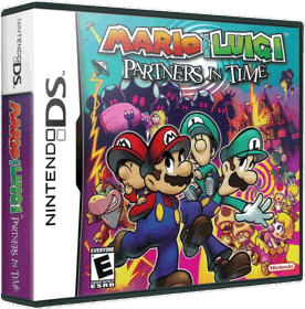 Mario & Luigi: Partners in Time - Box - 3D (North America) - 865x878