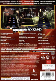 Green Day: Rock Band - Box - Back (Germany) - 600x863