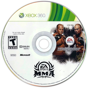 EA Sports MMA - Disc (North America) - 1250x1250