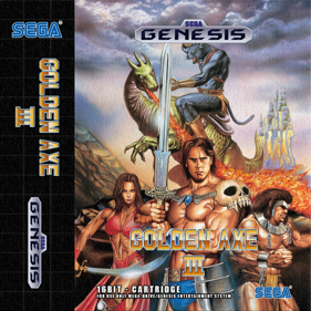 Golden Axe III - Fanart - Box - Front (Brazil) - 1476x1476