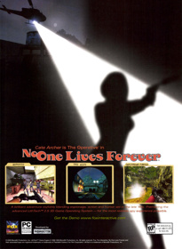 The Operative: No One Lives Forever - Advertisement Flyer - Front (United States) - 1611x2200