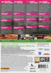 Forza Horizon - Box - Back (Europe) - 6065x8613