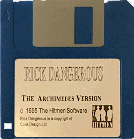Rick Dangerous - Cart - Front (United Kingdom) - 742x772