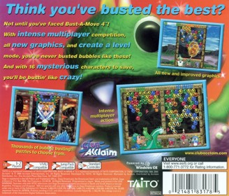 Bust-A-Move 4 - Box - Back (North America) - 2748x2348