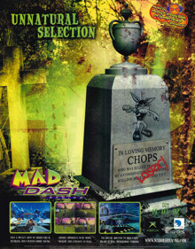 Mad Dash Racing - Advertisement Flyer - Front (United Kingdom) - 1724x2200