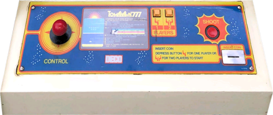 Tomahawk 777 - Arcade - Control Panel (United States) - 1210x511