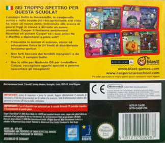 Casper's Scare School: Classroom Capers - Box - Back (Italy) - 754x652