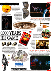 Jurassic Park - Advertisement Flyer - Front (North America) - 1609x2084