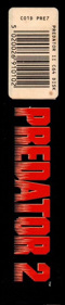 Predator 2 - Box - Spine (Europe) - 171x800