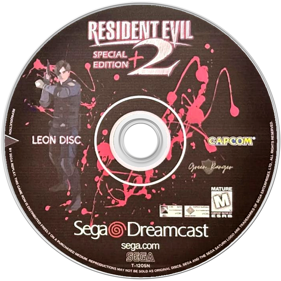 Resident Evil 2: Special Edition - Disc (World) - 800x800