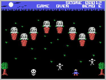 Happy Halloween - Screenshot - Game Over (World) - 256x192