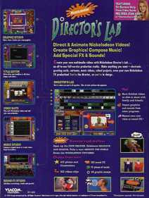 Nickelodeon Director's Lab - Box - Back (United States) - 779x1031