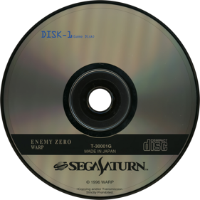 Enemy Zero - Disc (Japan) - 1430x1430