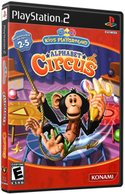 Konami Kids Playground: Alphabet Circus - Box - 3D (North America) - 567x878