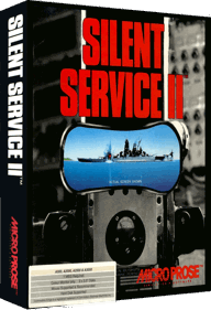 Silent Service II - Box - 3D (Europe) - 850x1244