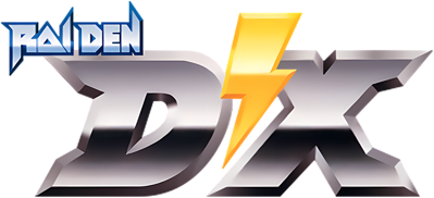 Raiden DX - Clear Logo (World) - 1200x547