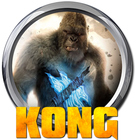 Kong Pinball - Fanart - Cart - Front (World) - 893x928