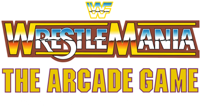 WWF WrestleMania: The Arcade Game - Clear Logo (Japan) - 4500x2402