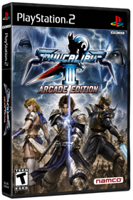 SoulCalibur III: Arcade Edition - Box - 3D (North America) - 1023x1537