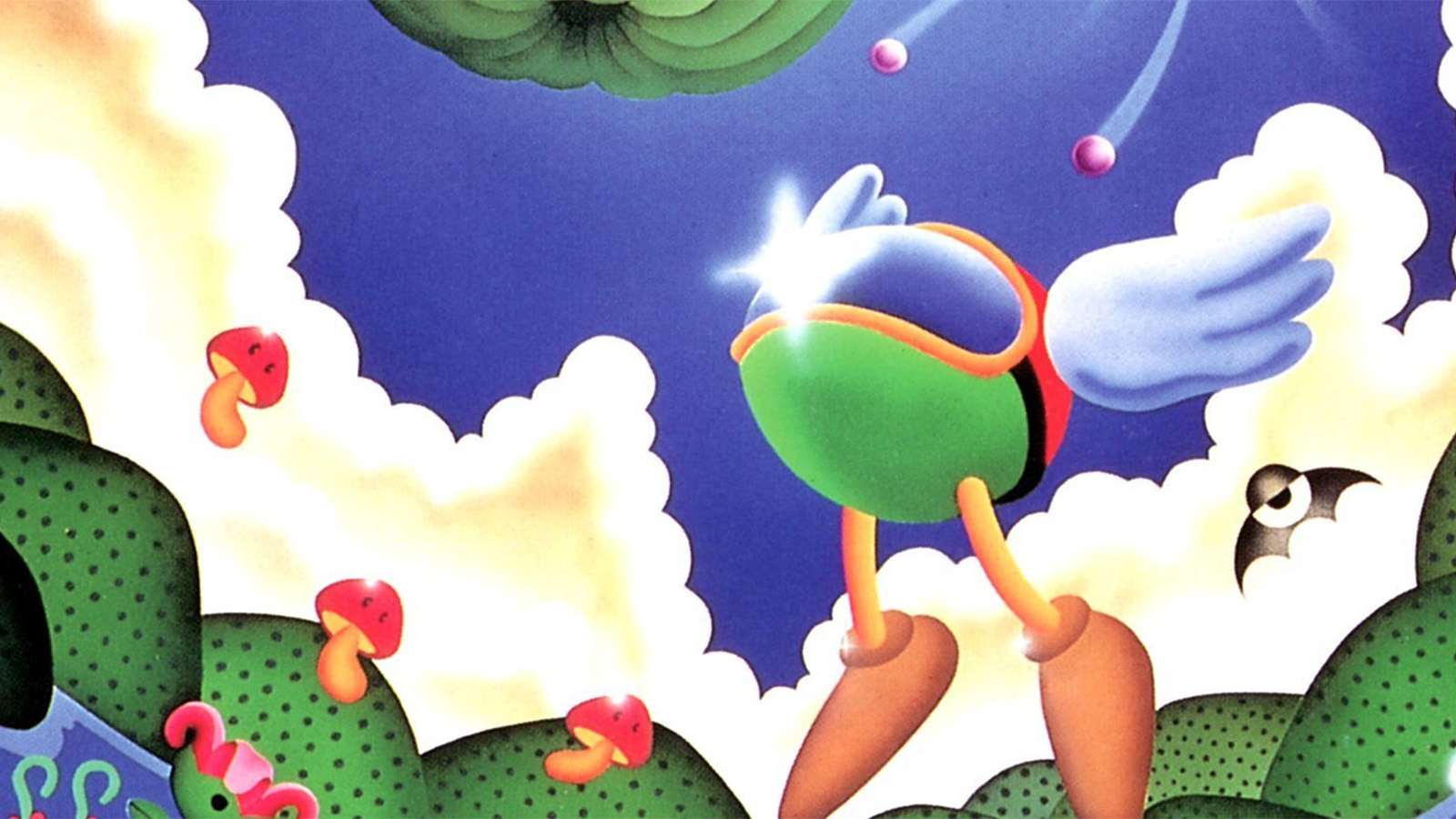 Illustration of Super Fantasy Zone
