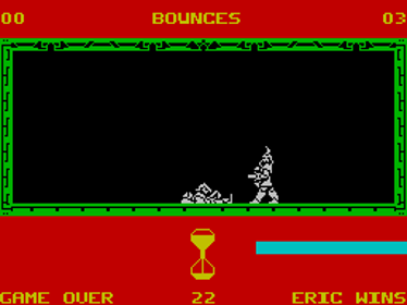 Bounces  - Screenshot - Game Over (Europe) - 256x192