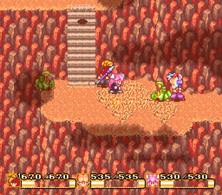 Secret of Mana: Climate Crisis - Screenshot - Gameplay (World) - 256x224