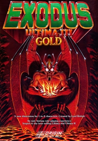 Ultima III: Exodus Gold - Fanart - Box - Front (World) - 2077x3000