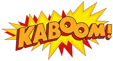 Kaboom - Clear Logo (World) - 1400x750