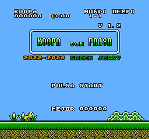 Koopa in a Hurry - Screenshot - Game Title (Spain) - 256x240