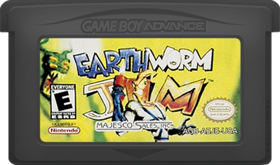 Earthworm Jim - Cart - Front (North America) - 465x275