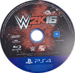 WWE 2K16 - Disc (Oceania) - 615x595