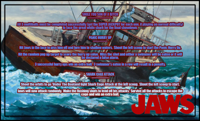Jaws - Arcade - Controls Information (World) - 1080x654