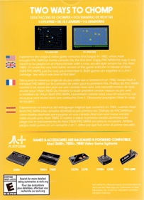 Pac-Man: Double Feature - Box - Back (United States) - 3228x4464