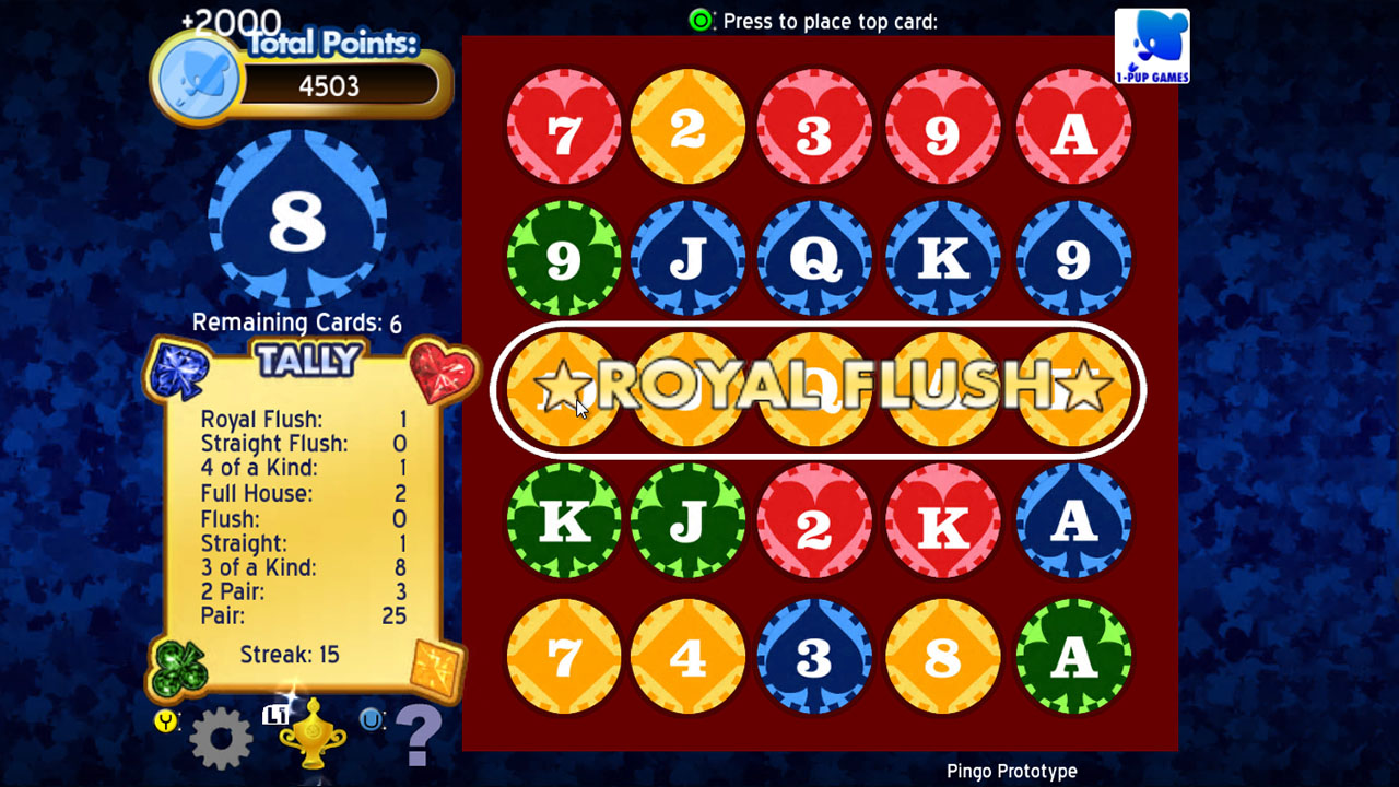 Illustration of Pingo Puzzle Poker