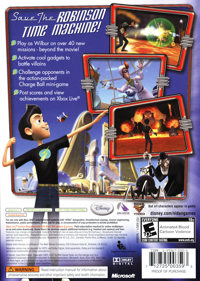 Meet the Robinsons - Box - Back (North America) - 800x1123