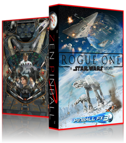 Star Wars Pinball: Rogue One - Box - 3D (World) - 1693x1928