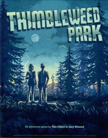 Thimbleweed Park - Box - Front (World) - 629x800