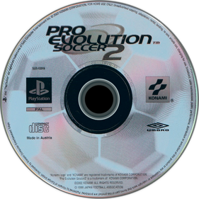 Pro Evolution Soccer 2 - Disc (World) - 1500x1500