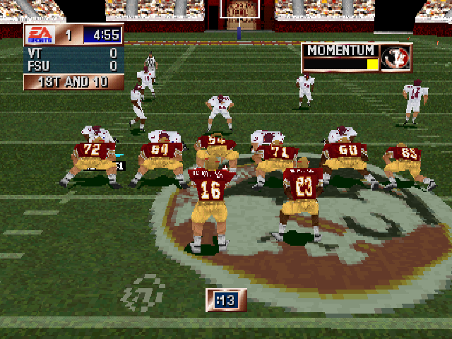 Illustration of NCAA Football 2001