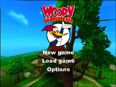 Woody Woodpecker: Escape from Buzz Buzzard Park - Screenshot - Game Select (World) - 640x480