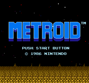 Metroid  - Screenshot - Game Title (World) - 256x239