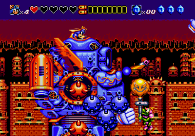 Sparkster - Screenshot - Gameplay (World) - 640x448