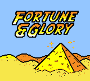 Fortune & Glory - Screenshot - Game Title (World) - 160x144