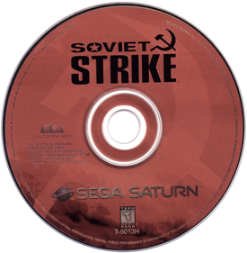 Soviet Strike - Disc (North America) - 951x971