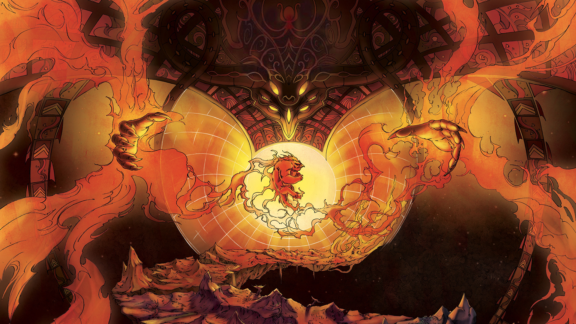 Illustration of Aaru's Awakening