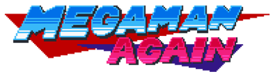 Megaman Again - Clear Logo (World) - 1568x440