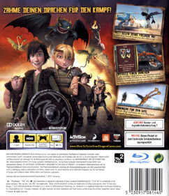 How to Train Your Dragon - Box - Back (Germany) - 600x696