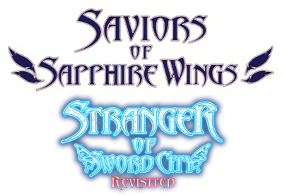 Saviors of Sapphire Wings / Stranger of Sword City: Revisited  - Clear Logo (World) - 578x403